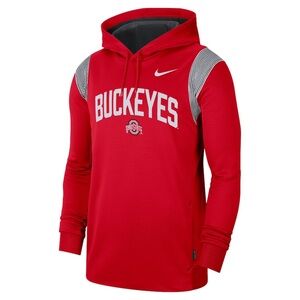 Ohio State Buckeyes Nike Thermafit Hoodie Sweatshirt, Men’s Large